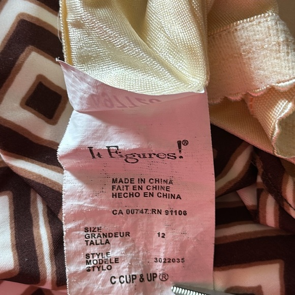 It Figures Tankini 12/XL - Picture 7 of 10